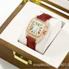 Comercio exterior transfronterizo nueva moda reloj de cuarzo para mujer con carcasa cuadrada y correa incrustada reloj con esfera cuadrada venta al por mayor