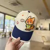 Gorra de Béisbol Giratoria de Animales Locos para Niños Primavera/Verano Nuevo Estilo Niños Niñas Gorra Protectora del Sol Linda Versátil Protección Solar
