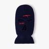 Gorro de punto bordado AK de tres agujeros nuevo transfronterizo bordado personalizado gorro para montar al aire libre a prueba de frío cálido con protección para las orejas