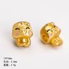 Oro Mate diy accesorios de joyería agujero pasante cuentas doce signos del zodiaco caricatura año de nacimiento cuerda roja cuentas de la suerte pulsera al por mayor