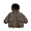 Chaqueta de Invierno con Capucha y Acolchada de Algodón para Niños 2025, Abrigo Acolchado Grueso, Top para Niño Pequeño Estilo Coreano, Ropa Infantil de Moda, Gruesa y Cálida