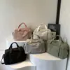 Bolsa de Lona Nueva Bolsa de Viaje de Gran Capacidad para Distancias Cortas Bolsa de Equipaje Ligera para Viajes de Negocios Bolso de Hombro de Moda