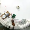 Plato giratorio eléctrico para mesa de comedor con base de carga y control de velocidad, motor de marco de acero giratorio, control remoto, cargador, accesorios para mesa redonda