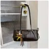 Bolso de hombro tipo baguette de cuero casual de moda transfronterizo, estilo chic nuevo de Instagram, para mujer, primavera-verano 2026