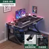 Escritorio de Computadora, Escritorio para Gaming, Escritorio de Escritorio para Uso Doméstico con Estante de Almacenamiento, Escritorio y Silla de Oficina, Escritorio Sencillo, Escritorio de Estudio para Dormitorio