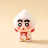 Figuras Creativas de Terciopelo de Ultraman Shin-Chan Lindas Accesorios de Caja Ciega para Transmisiones en Vivo Decoraciones de Escritorio Pequeños Adornos