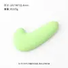 Alfombrilla de ratón ergonómica con reposamuñecas en forma de media luna, cojín de soporte de muñeca de silicona para aliviar la presión de la muñeca, almohada para mano antideslizante para uso en oficina con ordenador