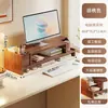 Suporte para monitor de computador, organizador de mesa, base para display de estação de trabalho, estrutura de suporte, suporte estendido para laptop com gavetas