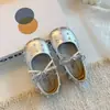 Zapatos de Ballet de Primavera Nuevos y Lindos de Princesa para Niños, Zapatos Pequeños de Cuero Perla Estilo Coreano con Lazo para Niñas