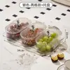 Frete Grátis, Prato de Lanche para Chá Exquisito e de Alto Padrão, Mesa de Centro para Sala de Estar, Prato de Lanche de Plástico, Luxo Acessível e de Alto Valor para Lanches Domésticos