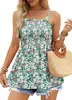 Nova camisola de verão plataforma Amazon europeia e americana transfronteiriça com babados feminina sexy frill top roupa íntima