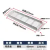 Orificio de Ventilación Disipación de Calor Negro Plateado Gabinete para Zapatos Rectangular Malla Transpirable Gabinete de Ventilación Armario de Vestir Aleación de Aluminio Malla Transpirable