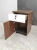 Gabinete de Archivo de Tres Niveles Móvil para Oficina de Piso, Ignífugo, Tres Cajones, Combinación de Escritorio con Pantalla, Gabinete Móvil