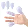 Fundas de silicona medicadas para dedos de manos y pies para bañarse, cubiertas impermeables para uñas para remojar y aplicar medicamentos, reutilizables