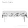 Festival de Música Notas Musicales Suministros para Fiesta Decoración de Fiesta Vajilla Plato de Papel Desechable Servilleta Vaso Banner Mantel Set