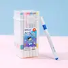 Marcadores Acrílicos Gebo Pinchuang/Qixin Empacados en Barril, Translúcidos No en Papel, Colores Apilables, Plumas de Colores Especiales para Niños y Estudiantes de Primaria