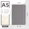 En Stock Textura de Algodón y Lino Transfronterizo Cuaderno con Correa A5 Personalizado Journal de Empalme de Corcho Ecológico Cuaderno Planificador A6
