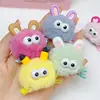 Bonito Pinza para el Pelo de Niños Bola de Carbón Palo Retorcido Antena Muñeco Feo Pinza para el Pelo de Niña Pompón Accesorios para el Cabello de Niñas Originales
