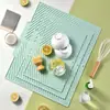 Tapete de Silicone Isolante Térmico para Bancadas de Cozinha, Tapete para Louça, Tapete Drenante para Pia de Bar, Tapete Drenante Inclinado, Transfronteiriço