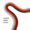 Cuerda redonda tejida de núcleo hilado de color, accesorio de cordón para colgar etiquetas de prendas, disponible en varios tamaños y colores, con hebillas a juego, venta al por mayor de fábrica