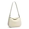 Bolsas de piel de vaca de capa superior, bolso tipo concha de mujer de gran capacidad, nuevo bolso cruzado casual popular, bolso de hombro, bolso de axila
