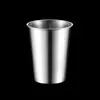 Taza de Acero Inoxidable 304 para Comercio Exterior, Taza de Cerveza de una Sola Capa, Engrosada y Antirrompible, Taza de Cerveza para Bar Comercial, Taza para Bebidas Frías en el Hogar