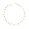 Brincos e colar de comércio exterior conjunto moda Coringa estrelas douradas Brincos e colar de pérolas 2 conjuntos outlet de fábrica