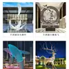 Escultura de Metal Chapado en Espejo de Forma Irregular de Acero Inoxidable, Iluminación para Bienes Raíces y Hoteles, Paisaje de Agua Corriente, Adornos de Hierro Forjado, Decoraciones