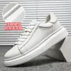 [Mismo Modelo que Lei Jun] Zapatos Blancos de Piel de Vaca de Alta Calidad Suela Gruesa Zapatos Deportivos Blancos Elevados para Hombre Zapatos de Vestir Versátiles