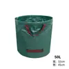 Bolsa para recolección de hojas de jardín, uso en jardín exterior y parque, gran capacidad, para recolectar malas hierbas, ramas y hojas caídas, bolsa de almacenamiento plegable