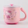 Hellokitty Hello Kitty Copo Copo de Leite Material de Aço Inoxidável 316 Prático Bebê Jardim de Infância Feminino Louça