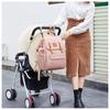 Fabricantes de origen bolso para madre y bebé multifuncional gran capacidad bolso para mamá Amazon popular salida USB bolso para mamá hombro