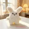 Colgante Popular de Peluche Chirriante Llavero Lindo Gatito Adorno Colgante Muñeco de Máquina de Garra Juguete de Peluche