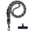 Goma para cordón de teléfono móvil de 10 mm de grosor, cuerda ajustable en diagonal, clip para teléfono móvil, cordón anti-pérdida, cordón para cuello