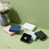 Deqi Joyería Empaque Personalizado Anillo Collar Colgante Pendientes Cajón Caja de Papel Empaque de Joyería Caja de Regalo