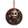 Série de Terror Caveira Árvore de Natal Europeia e Americana Transfronteiriça Decorações de Natal Cabides Pingente para Retrovisor de Carro
