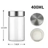 Fabricante Original Tarro de Almacenamiento de Vidrio de Borosilicato Alto, Sellado para Conservar la Frescura, a Prueba de Humedad, Tarro para Almacenar Cáscaras de Mandarina, Tarro Sellador para Alimentos y Frutos Secos