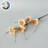 Flores Artificiais, Azaleia Realista de Alta Qualidade para Decoração de Casa, Flores Artificiais, Flores Artificiais, Decorações para Sala de Estar, Buquês de Flores Imortais