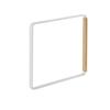 Rejilla de Hierro Plegable para Cocina Rejilla para Almacenamiento de Paños de Cocina y Toallas para el Hogar Rejilla de Almacenamiento Plegable Vertical