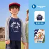 Nova Roupa Infantil Roupa Infantil de Bebê Camiseta Básica de Algodão Puro com Estampa Manga Longa Roupa de Primavera Tendência Primavera e Outono Tops Outono