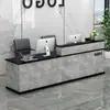 Mostrador de bar, mostrador de caja, recepción de empresa, mesa de caja de tienda pequeña, mostrador de bar de tintorería, simple y moderno