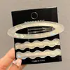 Pinza para el pelo parte trasera de la cabeza pinza lateral para mujer pinza bb simple pinza de horquilla pinza pinzas para el pelo pinza de una palabra fijación de cabellos sueltos flequillo accesorios para el pelo