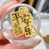 Pegatinas de Teléfono Doradas con Oro Puro 999 para Riqueza Instantánea, Pequeños Regalos para Eventos Empresariales, Mayoreo, Hazte Rico Pronto