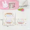 Tarjetas de mensajes creativas para arrancar, diseños de dibujos animados lindos, tarjetas DIY para raspar, perfectas para actividades escolares y notas escritas a mano
