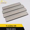 Adequado para Peugeot 14 408 barra de soleira barra brilhante 408 para-choque porta-malas pedal de boas-vindas adesivo acessórios de modificação