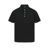 Camiseta tipo Polo de Estilo Retro Americano de Alta Gama, Tendencia Nacional para Hombres y Mujeres, Nuevo Estilo de Verano, Tops Sueltos Casuales para Parejas
