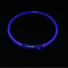Collar Luminoso para Mascotas para Prevenir Pérdidas, Collar con Luz LED, Collar Intermitente para Perros, Collar para Paseos Nocturnos de Perros, Brilla en la Oscuridad, Paseos Nocturnos, Antiperdida