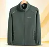 Jaqueta masculina com forro de fleece, moletom masculino com zíper, jaqueta masculina para esportes de inverno com forro de fleece