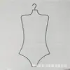 Percha Grande para Traje de Baño Percha de Hierro Tienda de Ropa Percha para Traje de Baño con Pecho Percha para Traje de Baño Fábrica de Guangxi Personalización