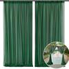 Cortina de tela de gasa con diamantes nueva transfronteriza para arco de boda, decoración de escenario de fiesta